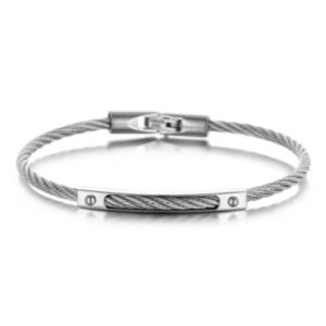 Brazalete Alambre Silver