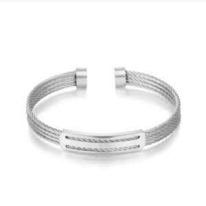 Brazalete silver cables