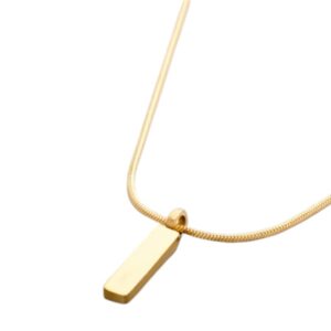 Cadena Minimalista dorada