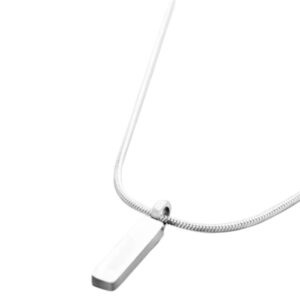 Cadena Minimalista Silver