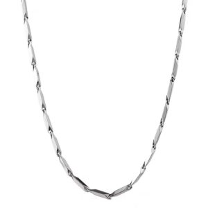 Cadena Plaquitas silver