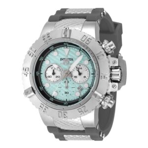 INVICTA SUBAQUA - caja de 50mm- acero inoxidable - resistente al agua