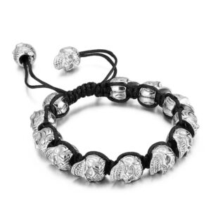 Pulsera Calavera Silver