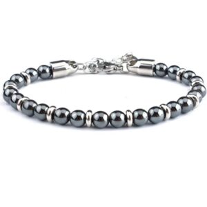 Pulsera Hematita redondas