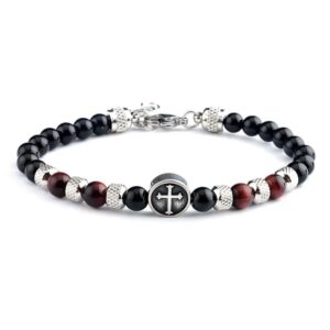 Pulsera Ojo de tigre rojo