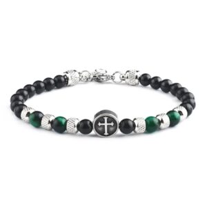 Pulsera Ojo de Tigre verde