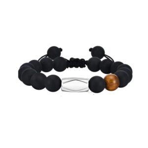 Pulsera Ónix silver