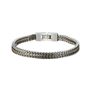 Brazalete Acero plata