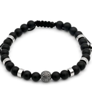 Pulsera Agata NEGRA