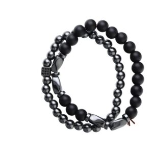 Pulseras Dobles Hematitas