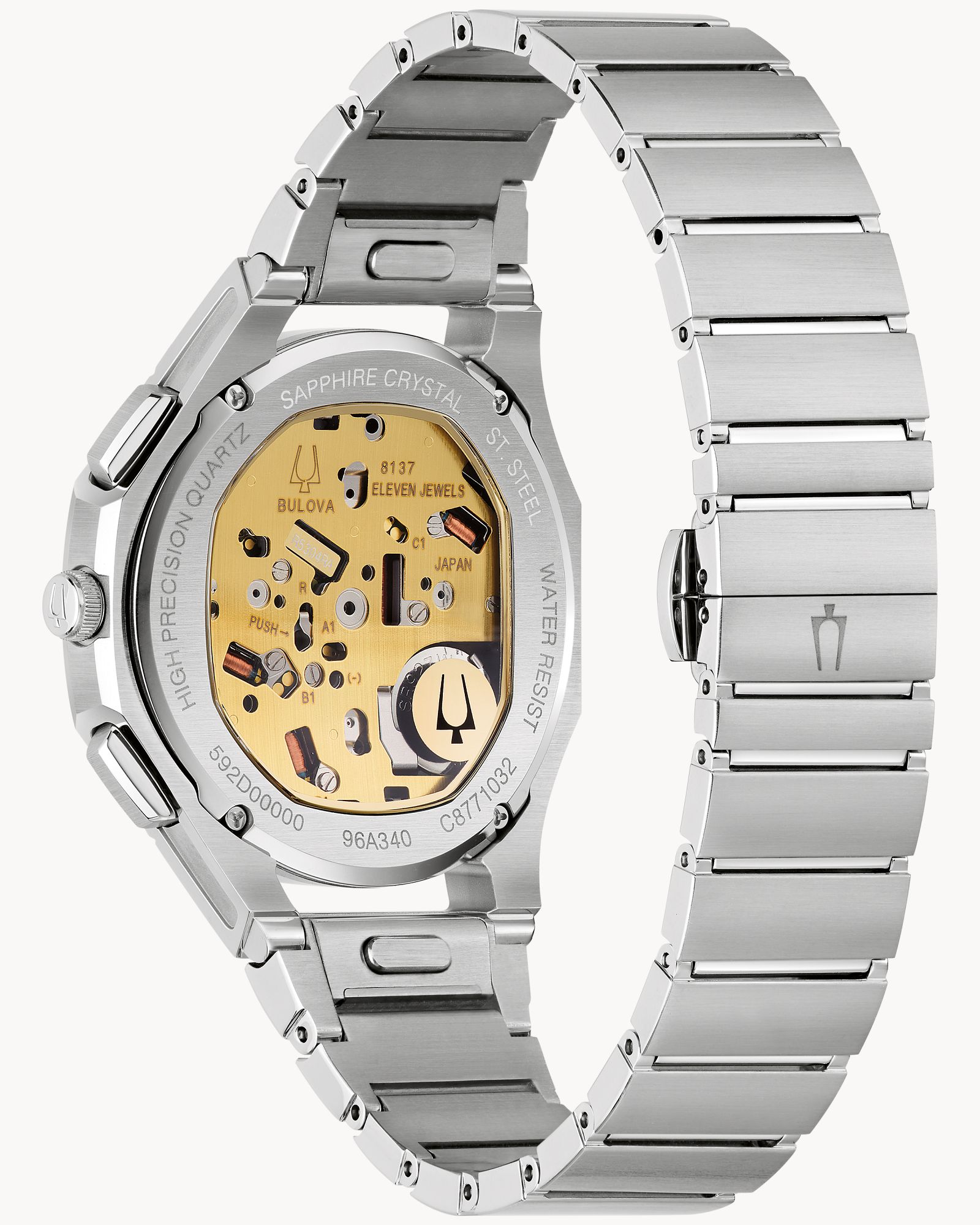 BULOVA CURV 41MM CAFE - Imagen 3
