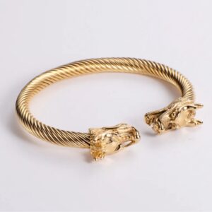 BRAZALETE DRAGON DORADO