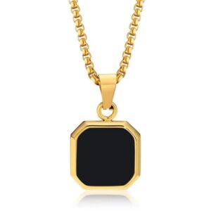CADENA DORADA CUBO BLACK