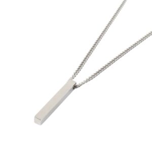 CADENA MONOLITO SILVER
